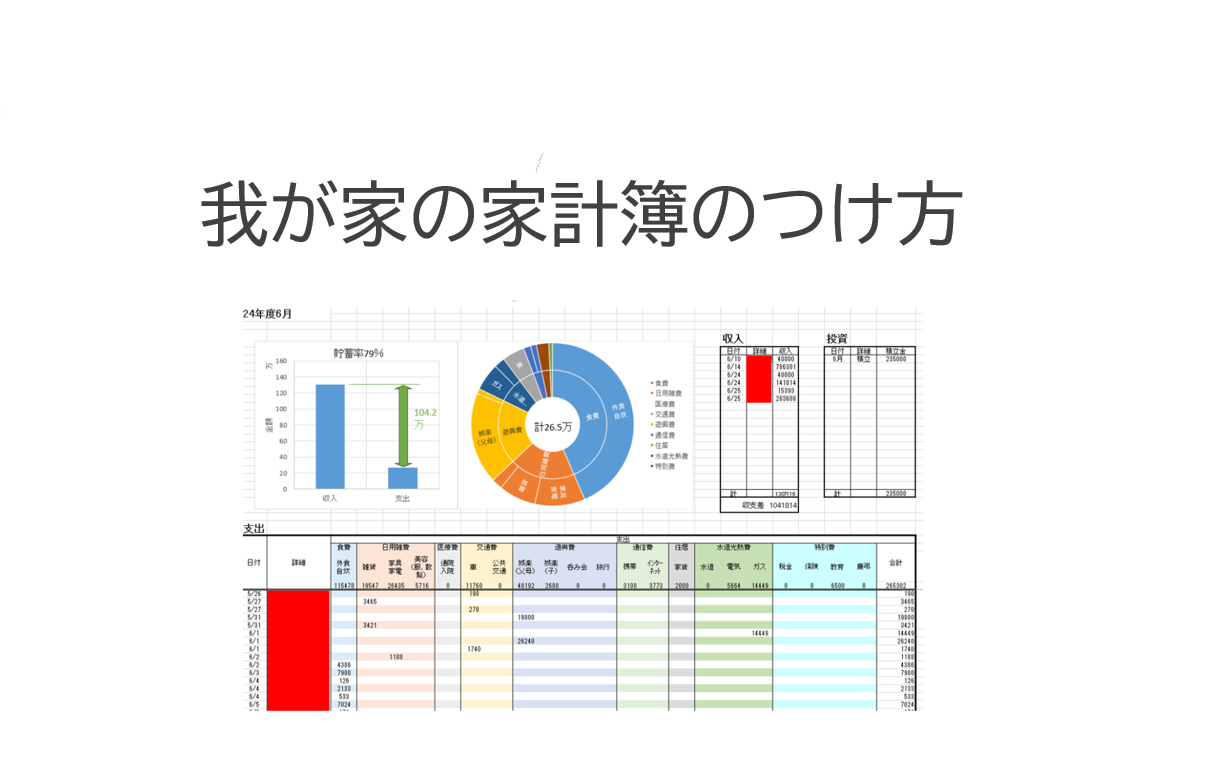 【無料・管理しやすさ重視】10年以上続けてきた我が家の家計管理術｜平凡サラリーマンが資産1億円ためて経済的自由になる方法